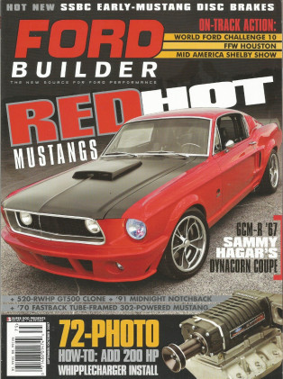 FORD BUILDER 2007 OCT - SAMMY HAGAR, AUTOCROSS BOSS, 94 SUPER COUPE